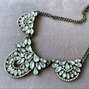 Rhinestone Statement Necklace